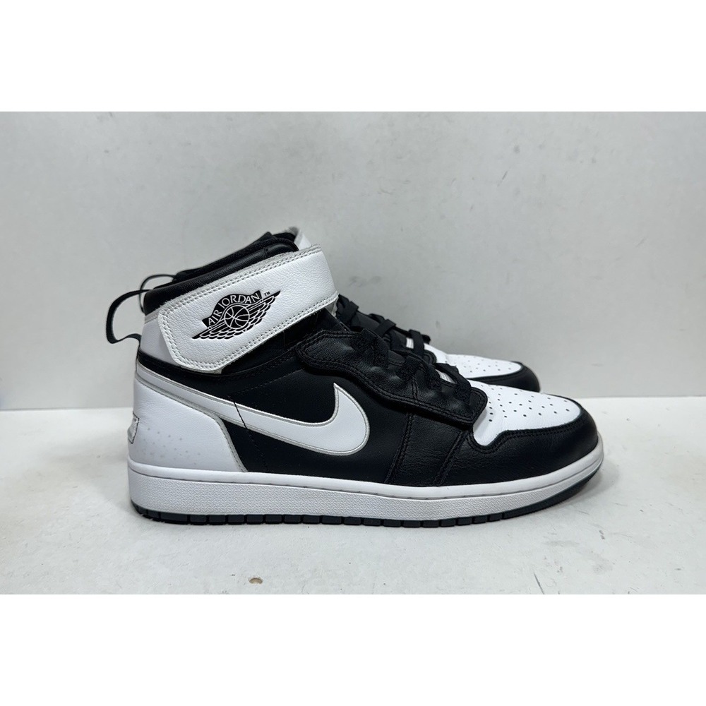 Nike Air Jordan 1 High Flyease Panda Mens Size 10.5 Black White CQ3835-011